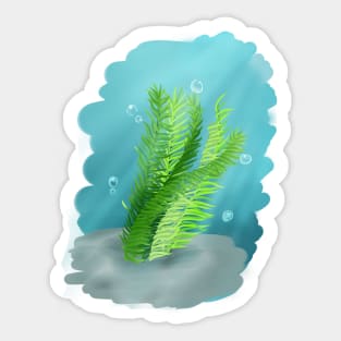 Underwater Kelp Sticker